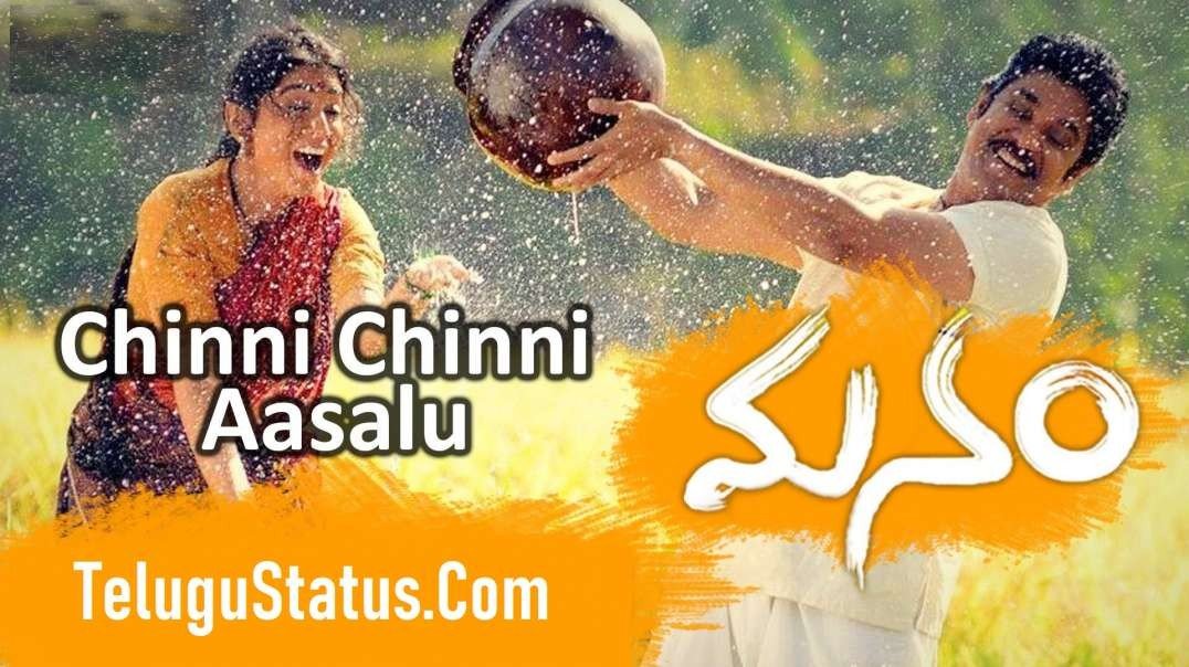 Manam Movie Chinni Chinni Asalu Song Status Videos Download | Love Songs Instagram Status Video